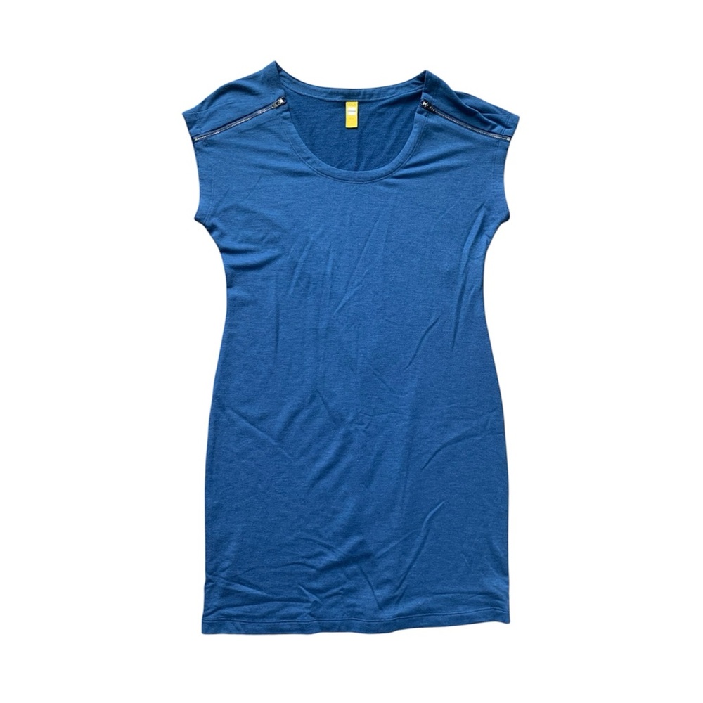 Lole Blue Athletic Shirt Dress M